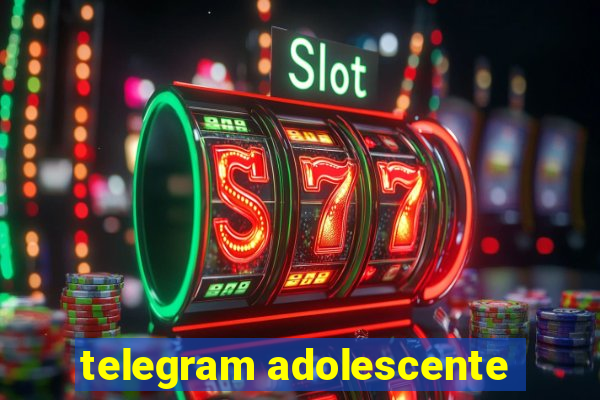 telegram adolescente